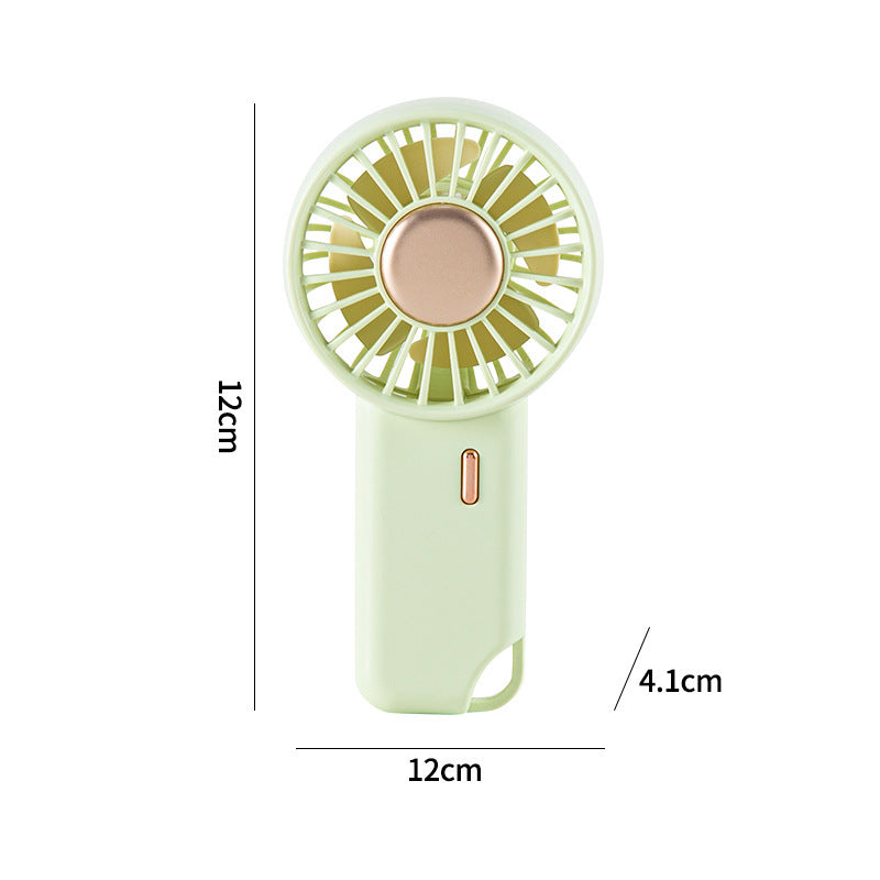 Damen tragbarer Handventilator mit ergonomischem Design und USB-Aufladung Brehn