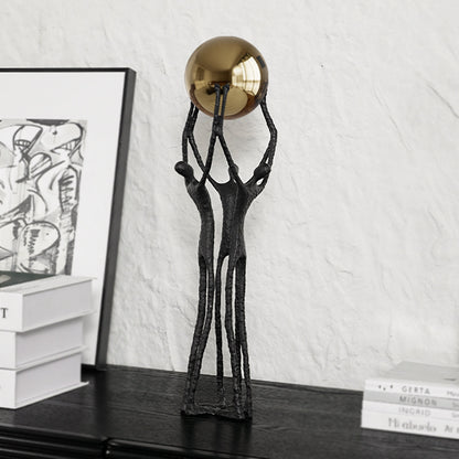 Abstrakte menschliche Figur Skulptur