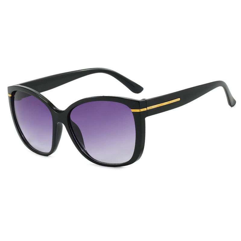 Damen oversized Sonnenbrille mit elegantem Kunststoffrahmen und schützendem UV-Filter Brehn