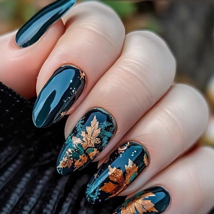 Kunstnägel Im Stilvollen Herbstdesign Brehn