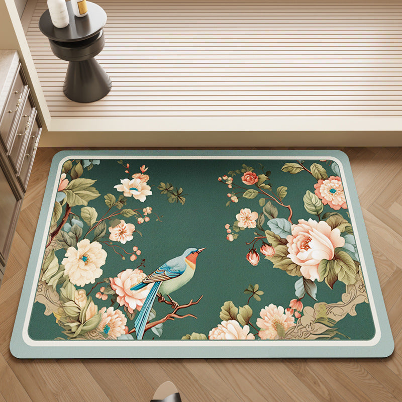 Floral Design Küchenmatte Brehn