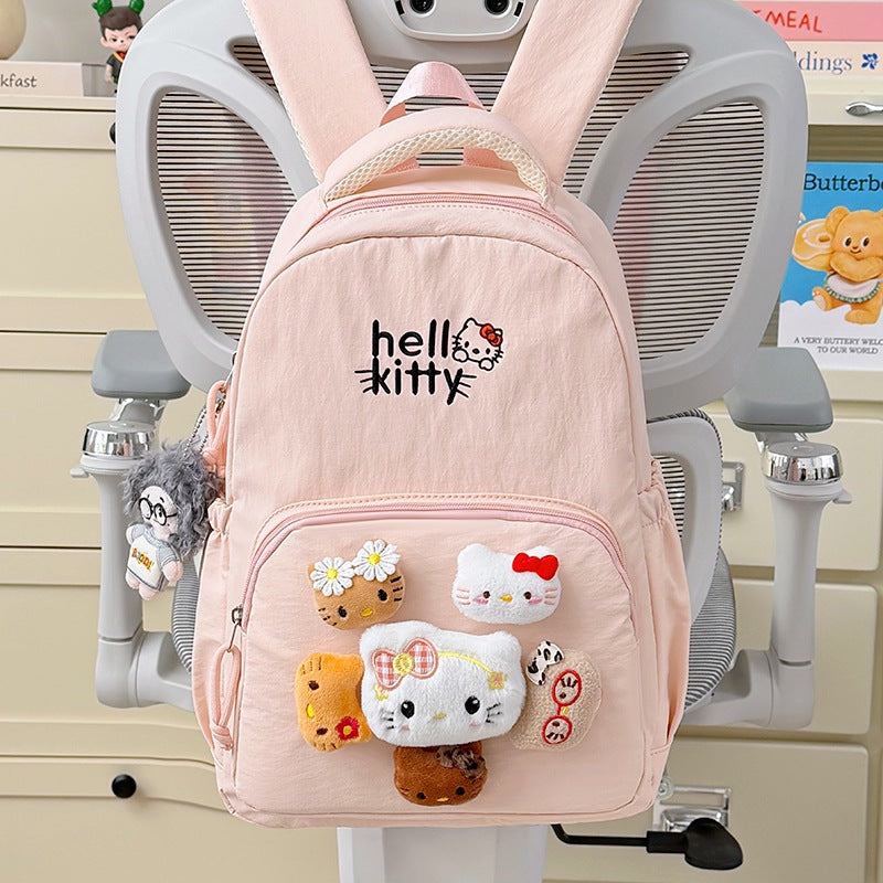 Charmanter Cartoon Bestickter Rucksack