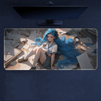 Anime-inspirierte Gaming-Mauspad