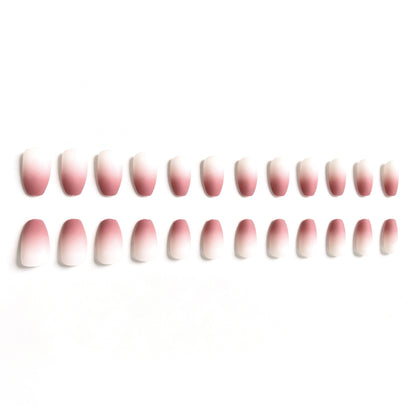 Elegante Ombre-Acryl-Nagelverlängerungen Brehn