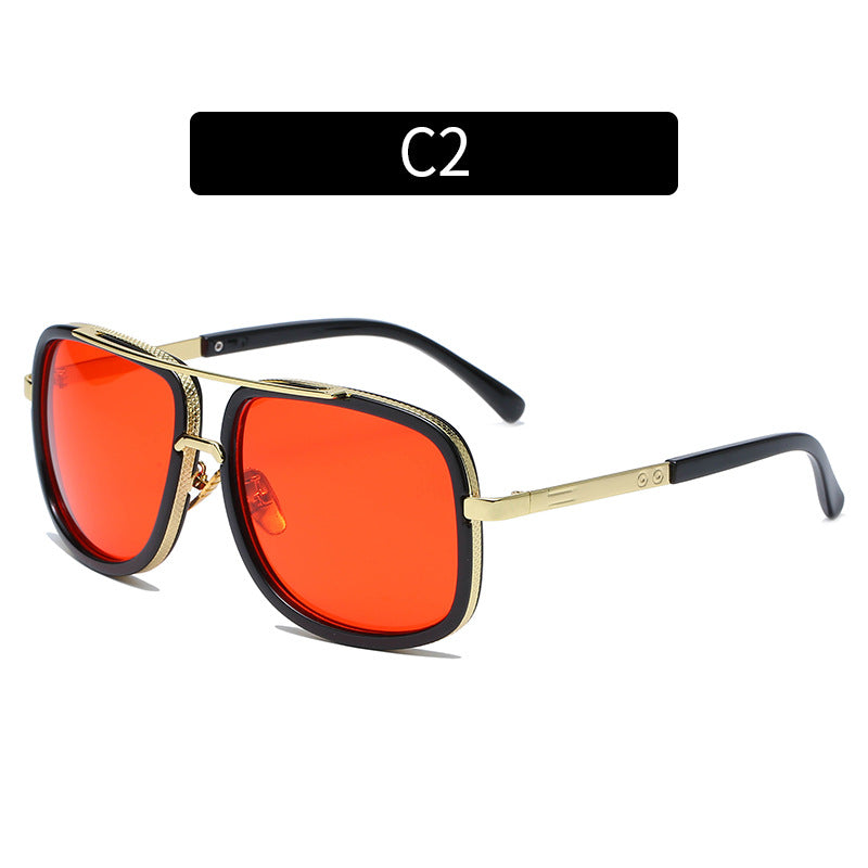 Fette geometrische Rahmen-Sonnenbrille 1787664804