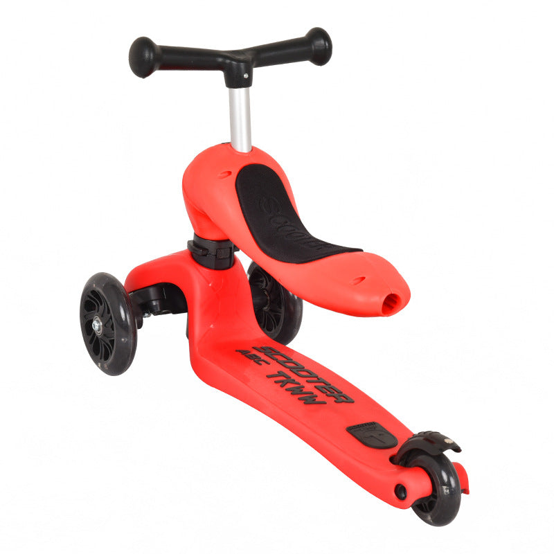 Höhenverstellbarer Gleiter Scooter Brehn