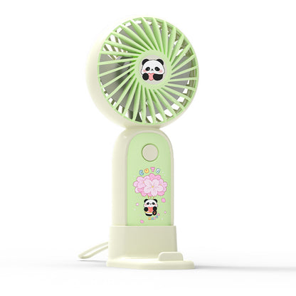 Damen Tragbarer Handventilator im niedlichen Panda-Design Brehn