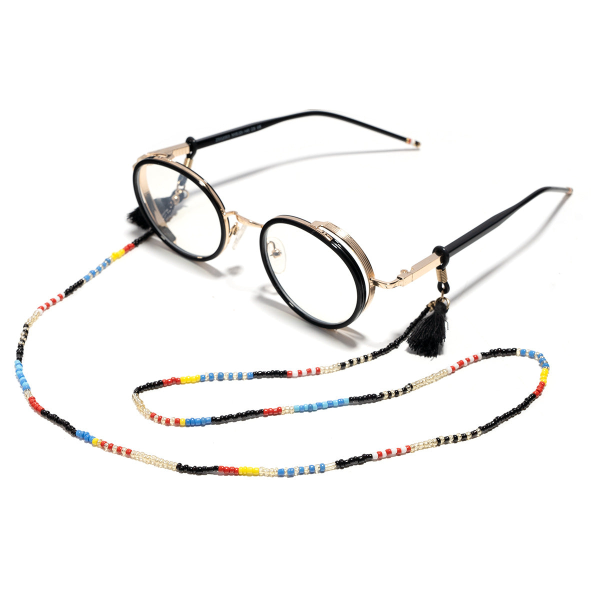 Perlen Brillen Kette mit Quasten Brehn