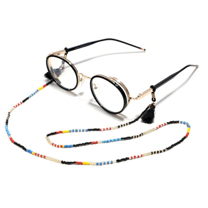 Perlen Brillen Kette mit Quasten Brehn