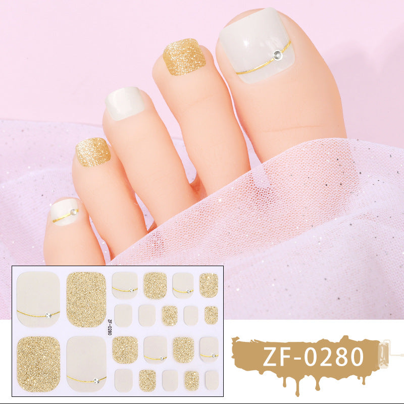 Glamouröse Gel-Nagelkunst-Wickel