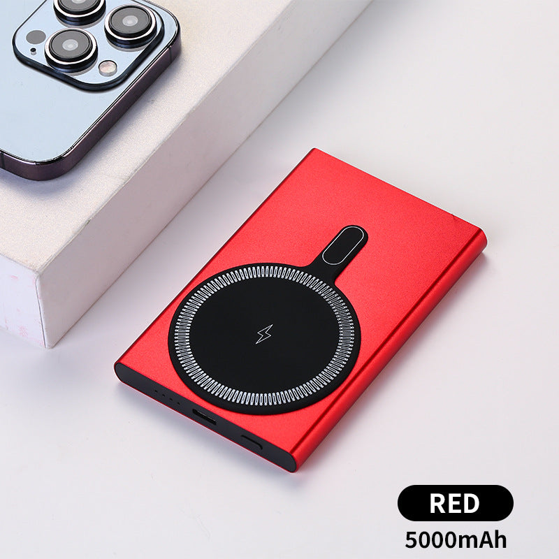 Tragbare Magnetische Powerbank mit Schnellem Induktiven Ladegerät Brehn