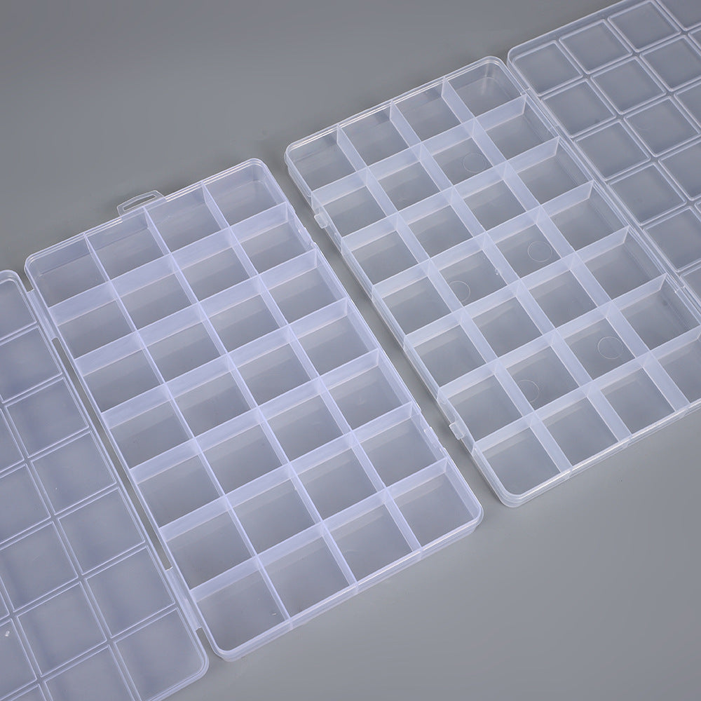 Transparente Mehrfach-Fach Aufbewahrungs Organizer Box Brehn