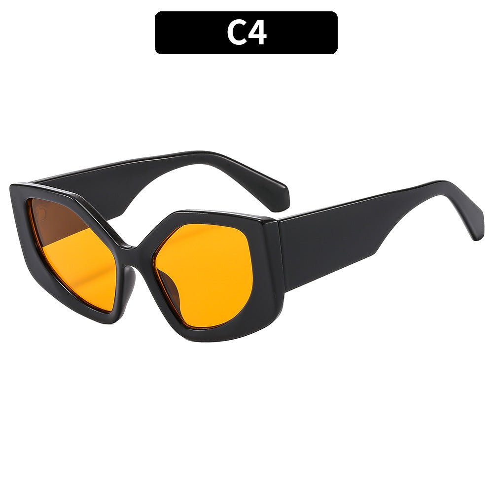 Moderne geometrische Mode-Sonnenbrille