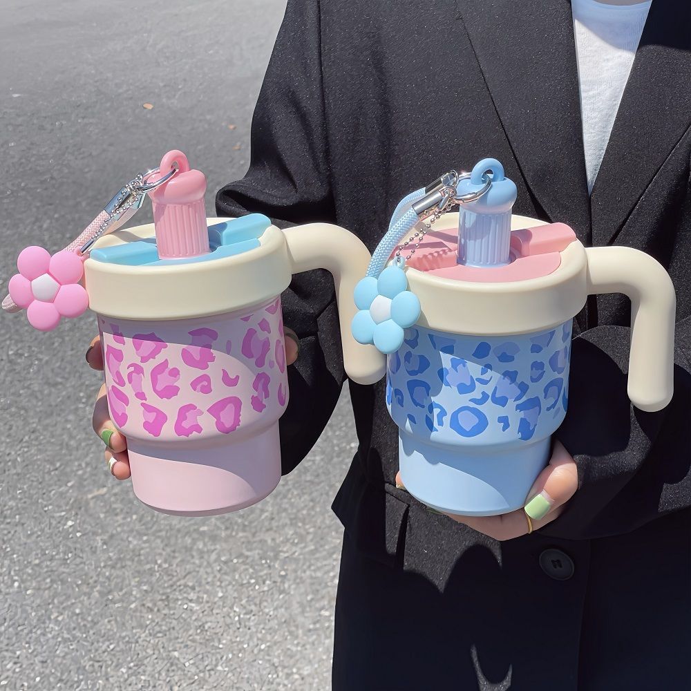Damen Isolierbecher mit kreativem Handgriff und tierischem Design Brehn