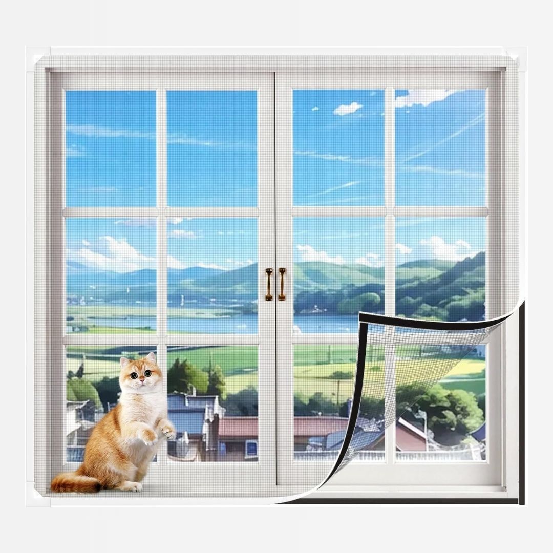 Magnetisches Mesh-Fenster-Screen Brehn