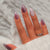 Elegante Ombre Acryl-Nagelerweiterungen Brehn