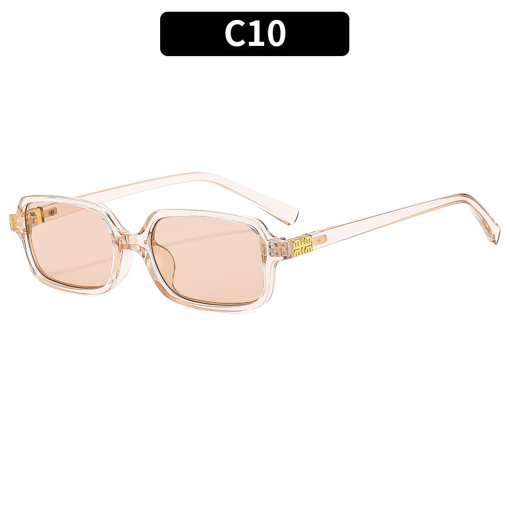 Chic Rechte Rahmen Sonnenbrille
