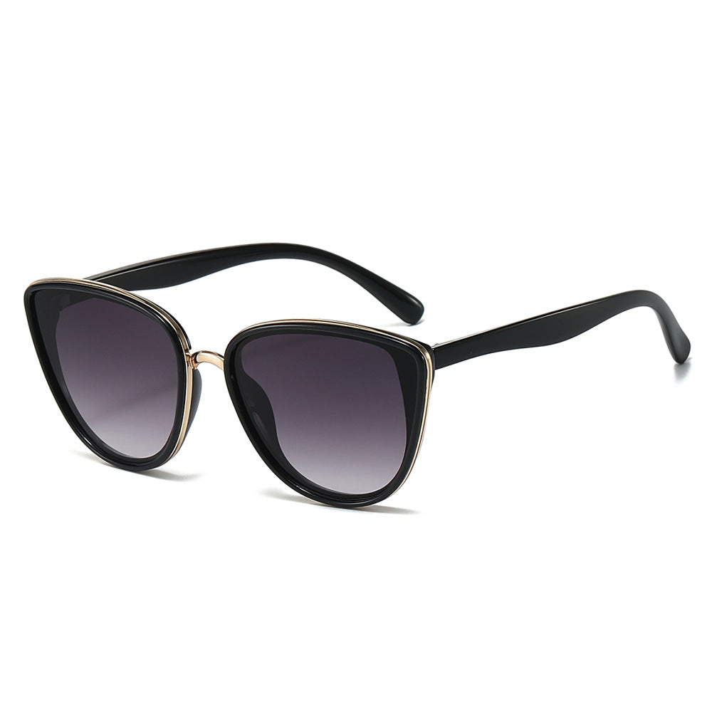 Modisch-futuristische dreieckige Rahmen-Sonnenbrille Brehn