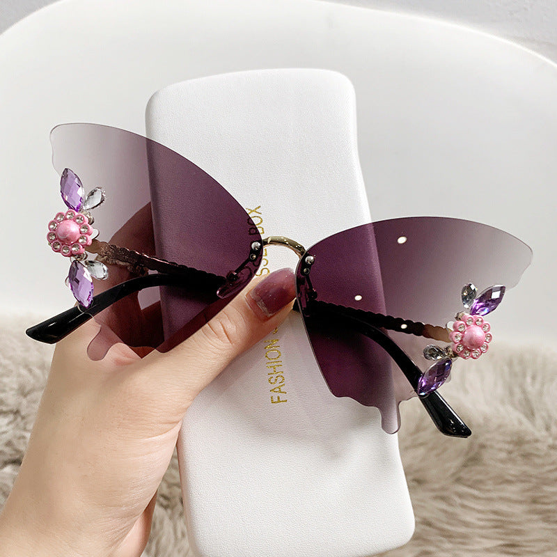 Damen kreative Schmetterling-Sonnenbrille Brehn