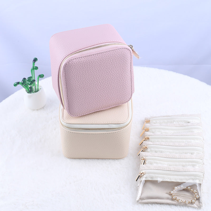 Kosmetik-Organizer Handtasche mit Transparenten Fächern Brehn