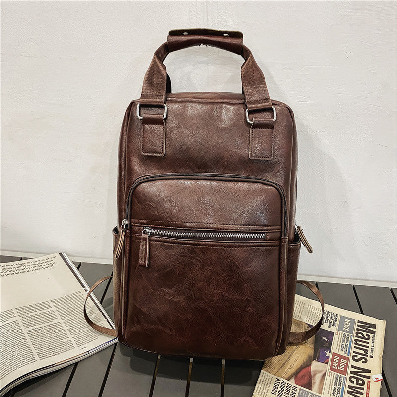 Eleganter Rucksack Aus Hochwertigem Leder Brehn