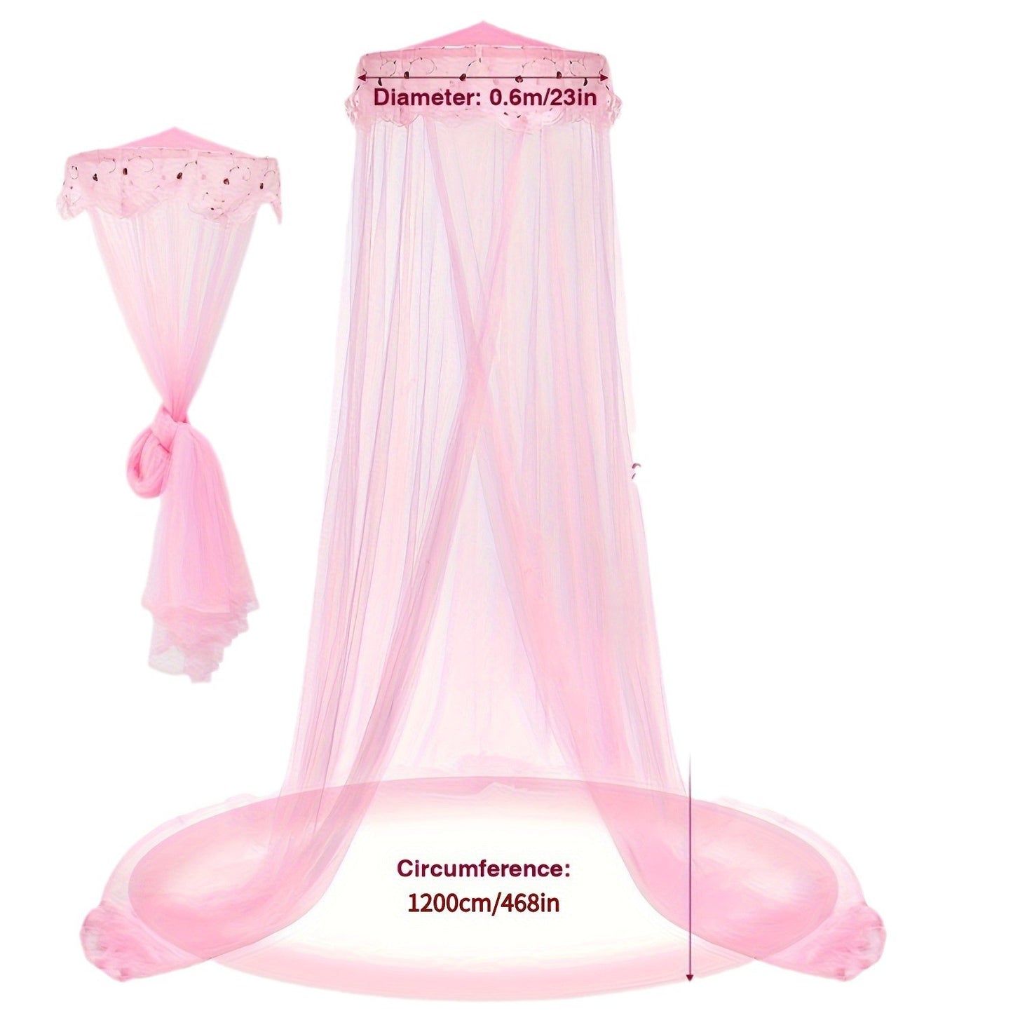 Elegantes Moskitonetz für Himmelbett Brehn