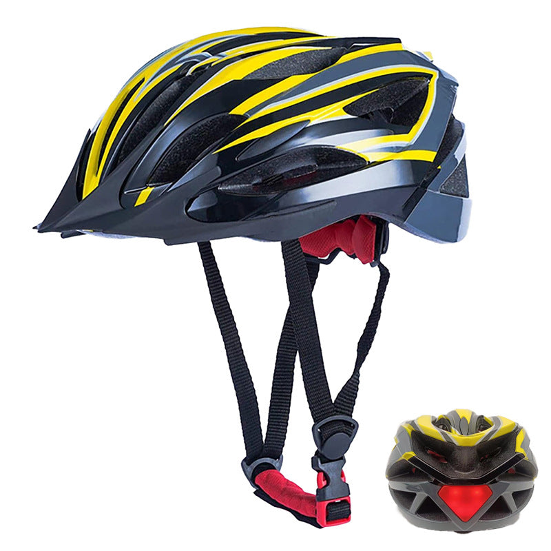 Fahrradhelm mit Led-Rücklicht und Optimaler Belüftung Brehn