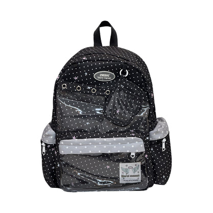 Spaß Stern Druck Rucksack
