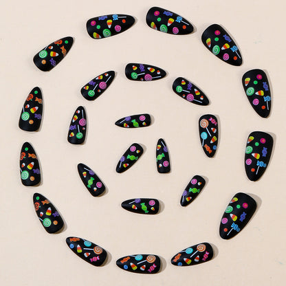 Festliche Süßigkeiten-Themen 3D Nagelkunst Erweiterungen Brehn