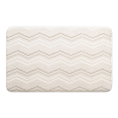 Stylische Chevron-Badmatte Brehn