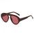 Chic Übergroße Achteckige Sonnenbrille Brehn