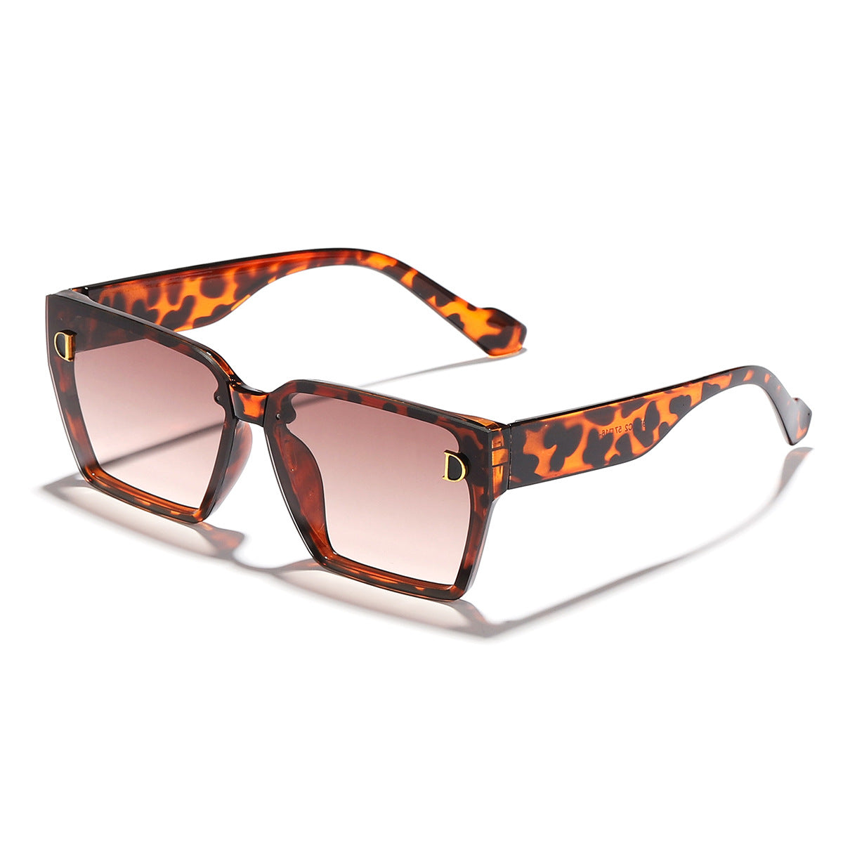 Damen modische Sonnenbrille im einzigartigen Design mit übergroßen Gläsern Brehn