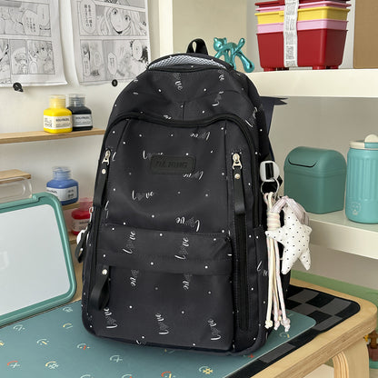 Stylische Love-Beschmückte Rucksack Brehn