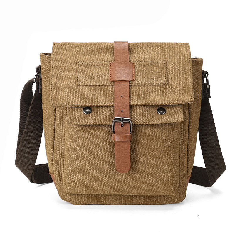 Vintage-inspiriert Canvas Messenger Bag Brehn