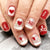 Romantisches Herz-Themen Nagelkunst-Set Brehn