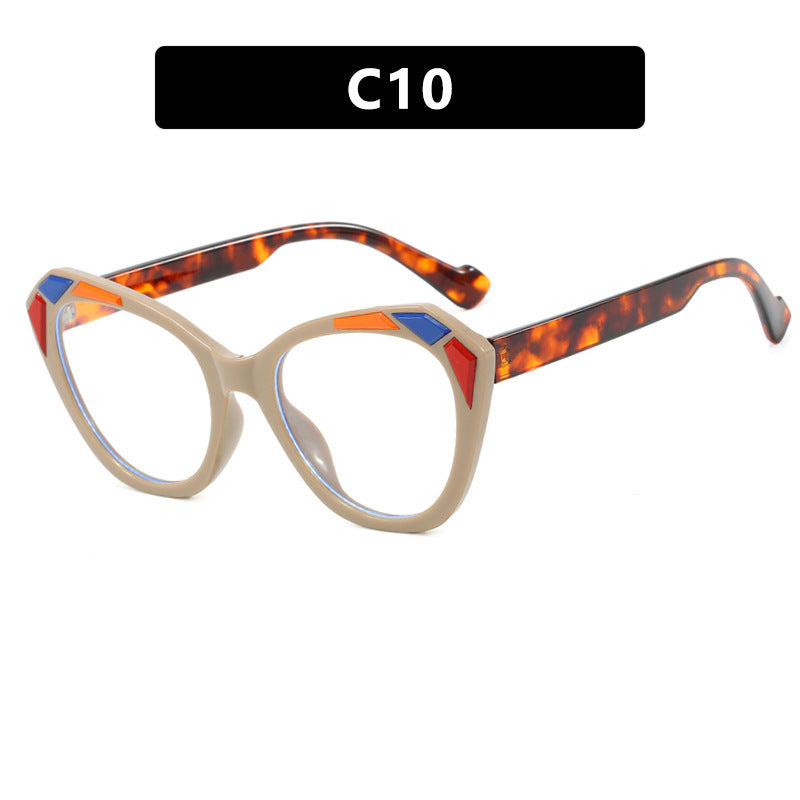 Damen Katzenaugen-Sonnenbrille mit modischen Details Brehn