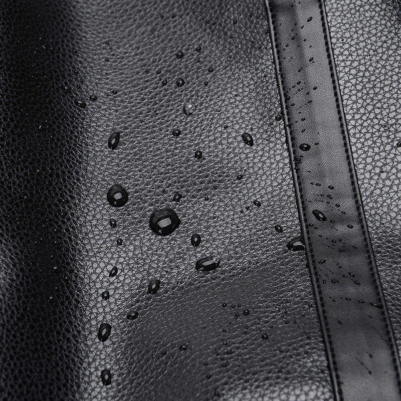 Premium Leder Reise Duffle Brehn