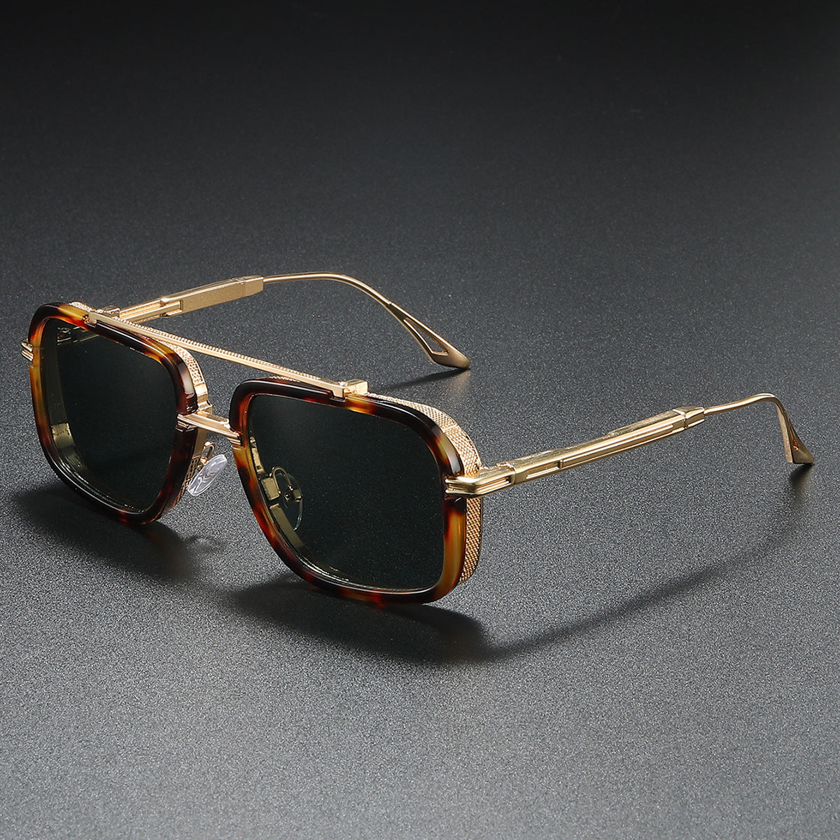 Damen Sonnenbrille mit luxuriösem Metallrahmen und stylischen Details Brehn