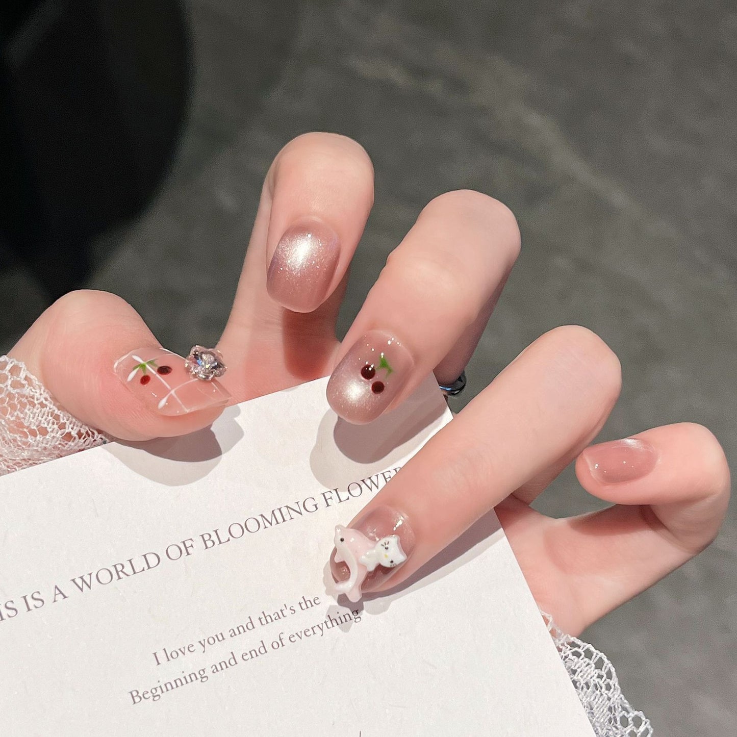 Künstlerisches 3D Nagelkunst Set Brehn