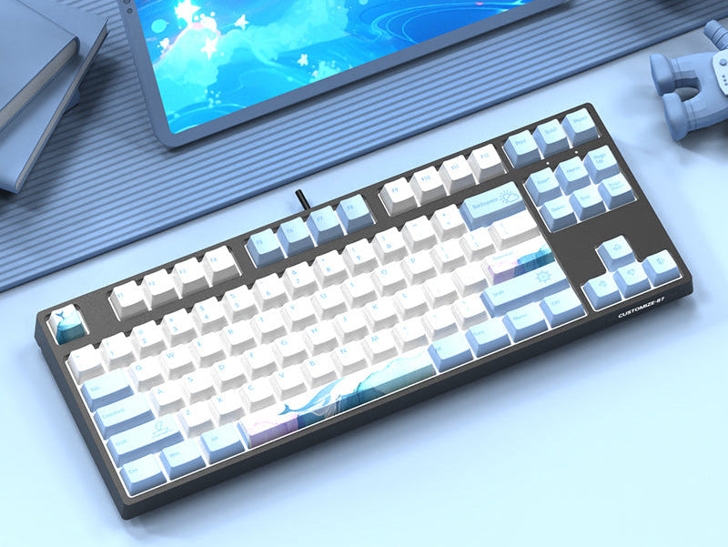 87-Tasten Anpassbare Mechanische Tastatur Brehn