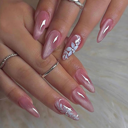 Elegantes Stiletto-Nagelkunst-Set