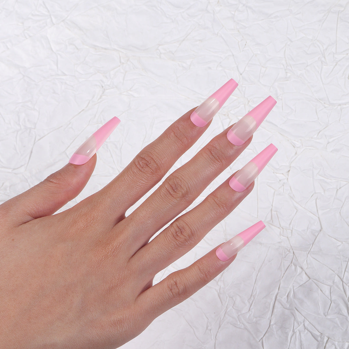 Elegante Lange Stiletto Nagelverlängerungen Brehn