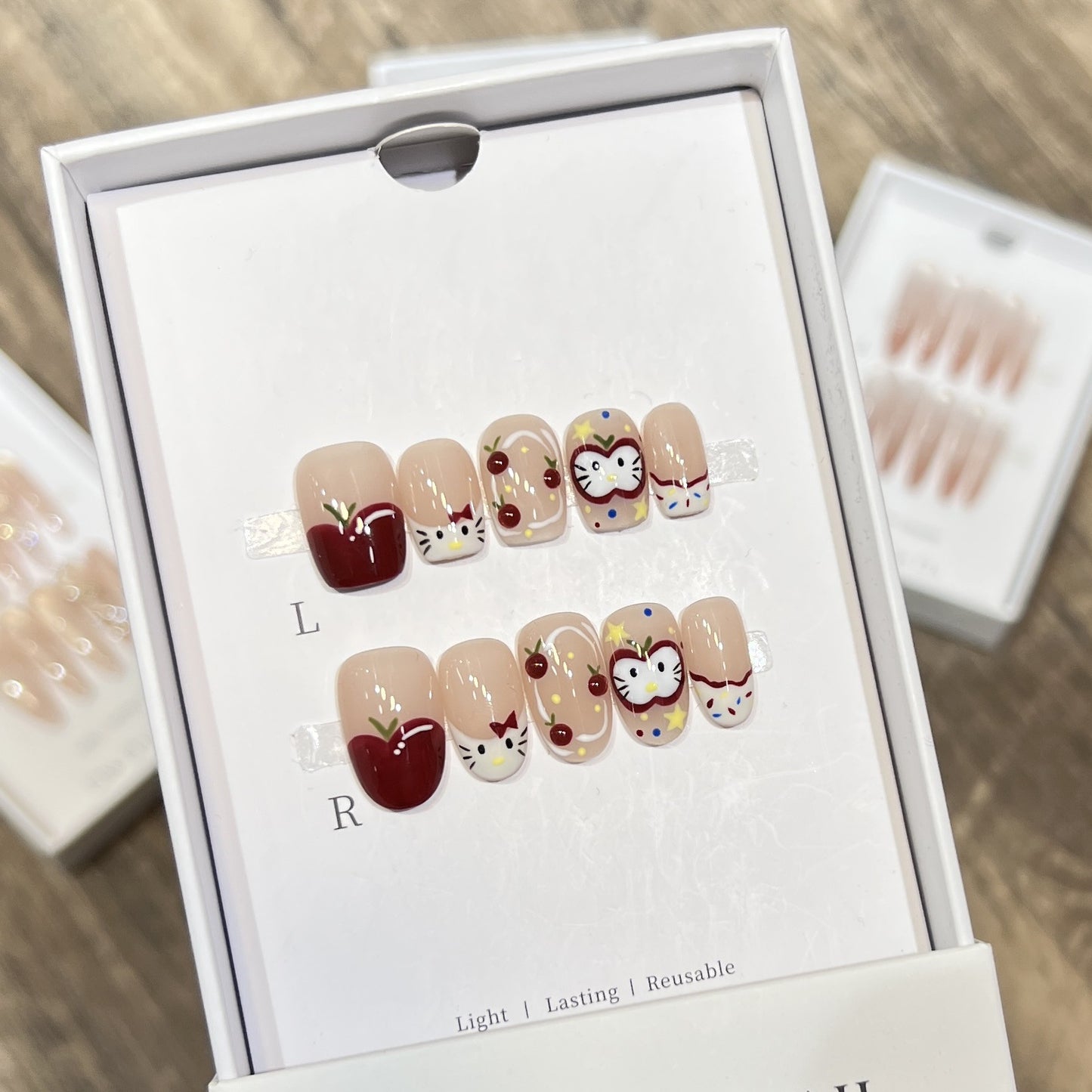 Künstlerisches Charakterthemen-Presse-Nagelkunst-Set Brehn