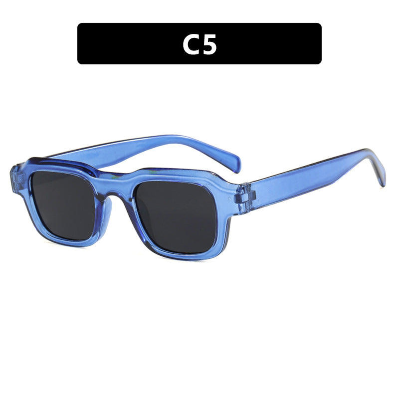 Damen moderne quadratische Sonnenbrille mit schützendem Polycarbonat-Rahmen Brehn