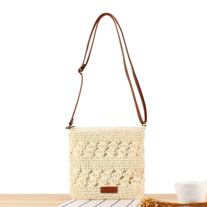 Handtasche mit Modischem Flechtmuster Brehn