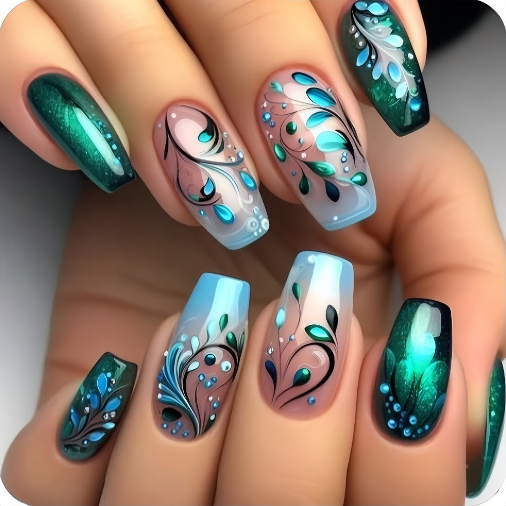Kreative Nail Art Fingernägel Brehn