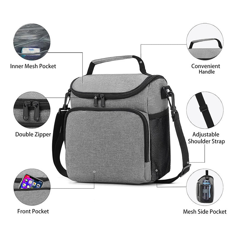 Damen isolierte Lunchbox mit multifunktionalen Fächern Brehn