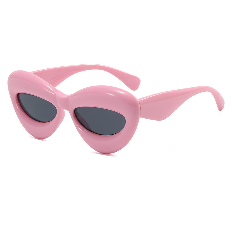 Damen kreative Designer-Sonnenbrille im Cat-Eye-Stil Brehn