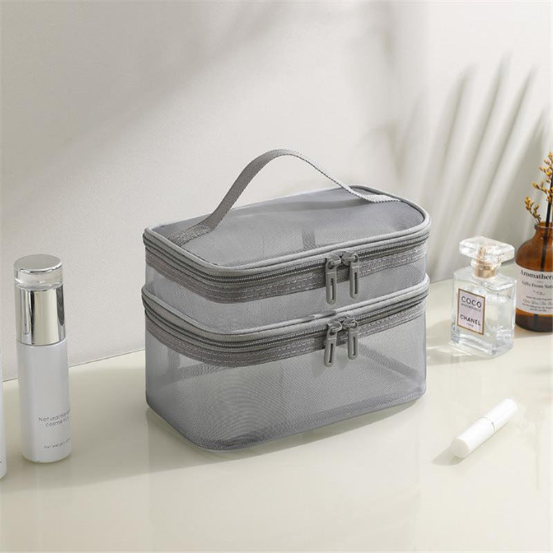 Stilvoller doppelter Kosmetik-Organizer Brehn