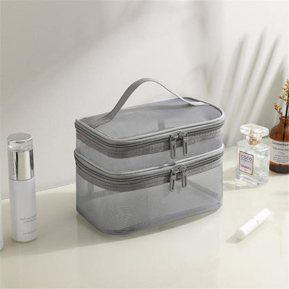 Stilvoller doppelter Kosmetik-Organizer Brehn